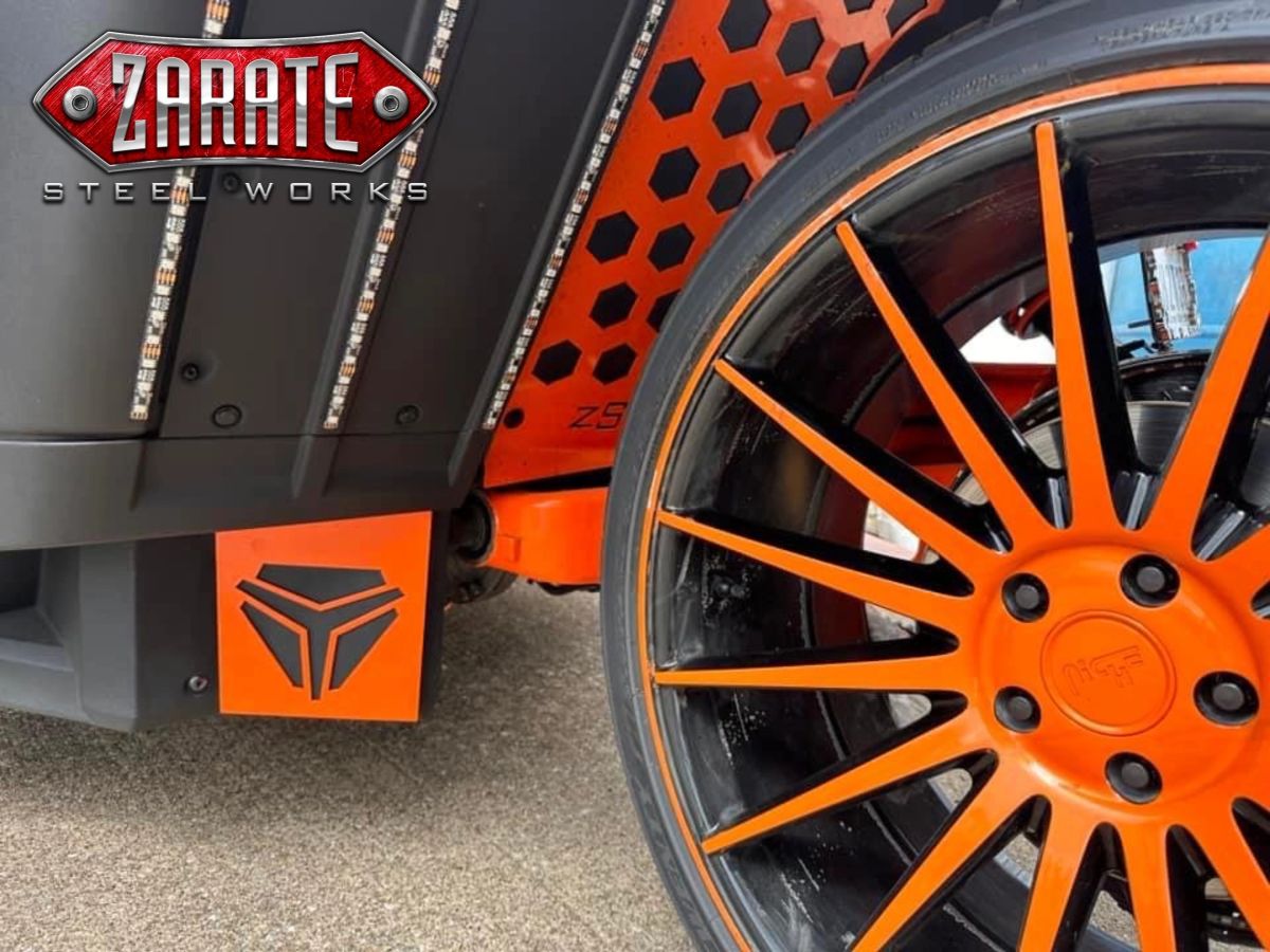 Zarate Steel Works Polaris Slingshot Rear Lower Accent Panels (3Pc Set)