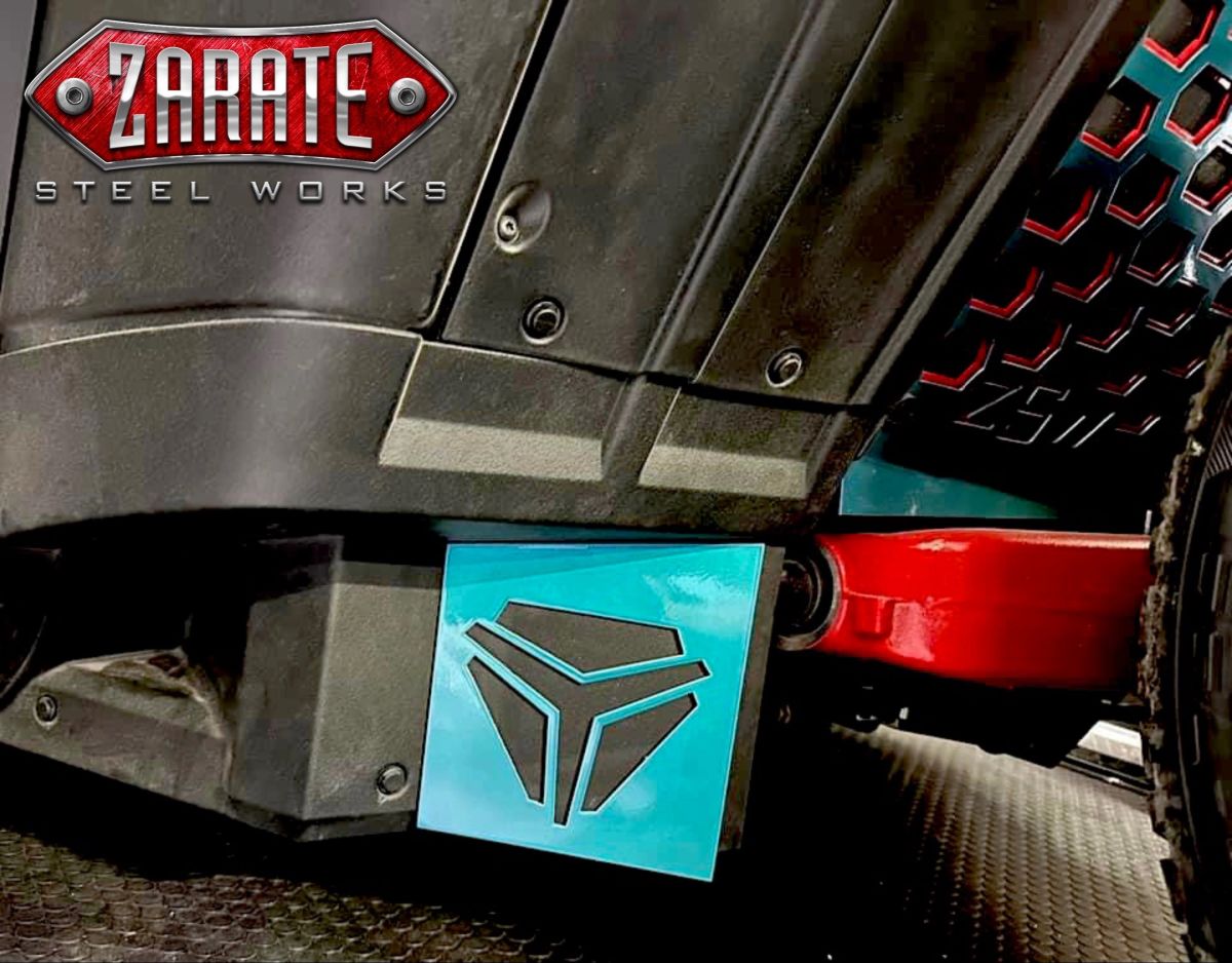 Zarate Steel Works Polaris Slingshot Rear Lower Accent Panels (3Pc Set)