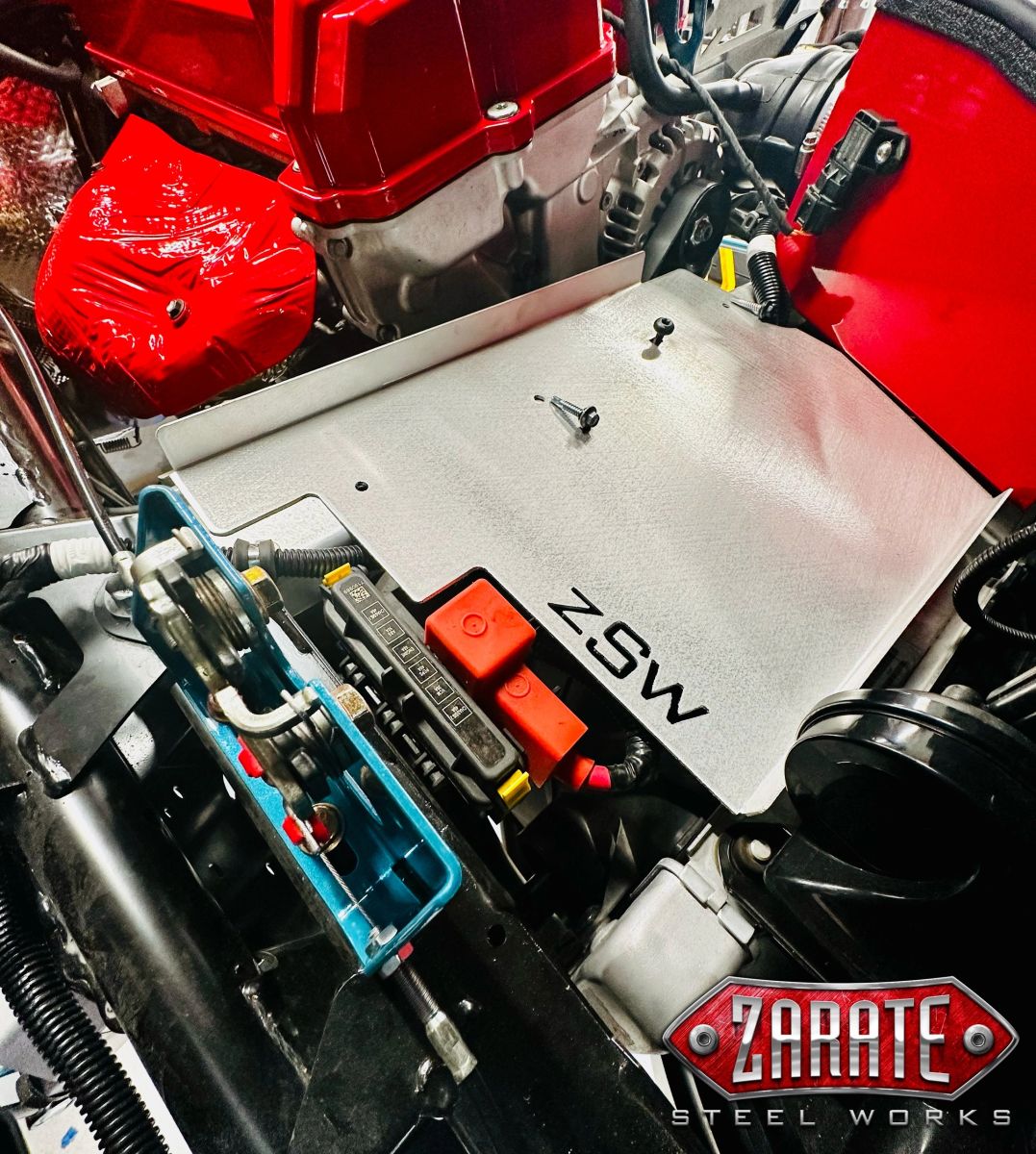 Zarate Steel Works Underhood Accessory Tray - SM (2020+)