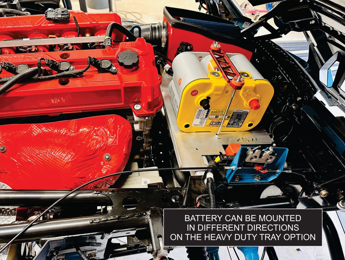 Zarate Steel Works Underhood Accessory Tray - SM (2020+)