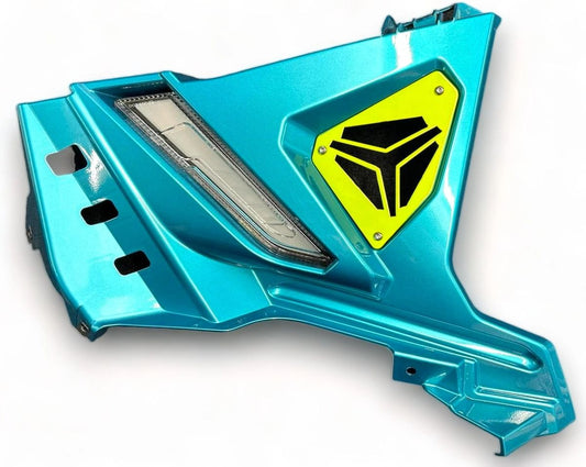 Zarate Steel Works Polaris Slingshot OEM Gap Filler Accent Panel - SS logo