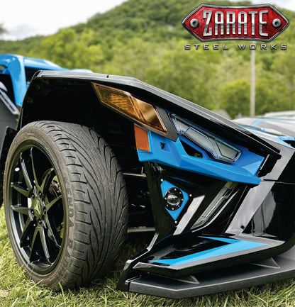 Zarate Steel Works Polaris Slingshot OEM Gap Filler Accent Panel - SS logo