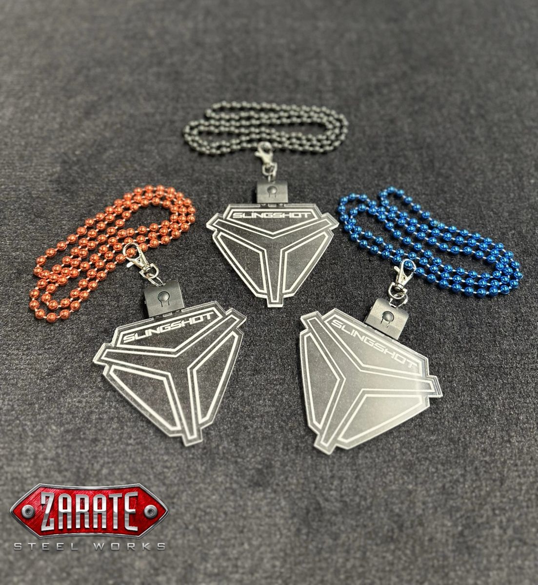 Zarate Steel Works Polaris Slingshot LED Necklace
