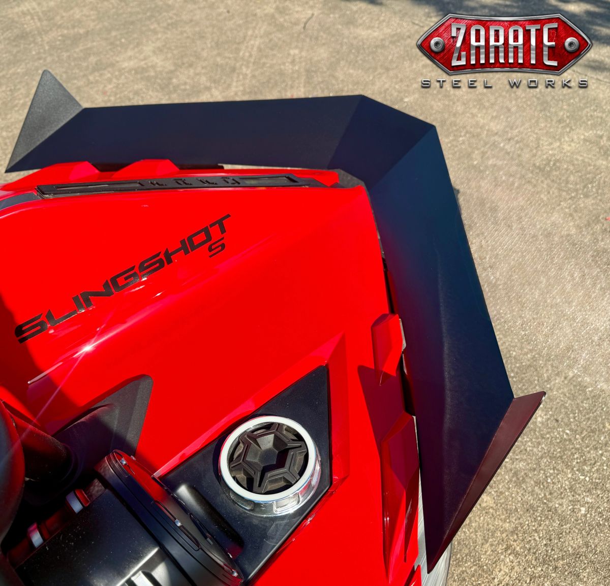 Zarate Steel Works Polaris Slingshot ZSW Gen II Rear Spoiler