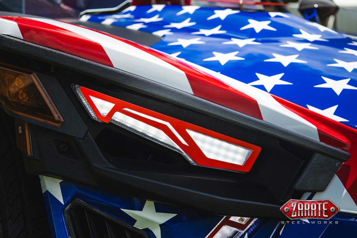 Zarate Steel Works Polaris Slingshot ZSW Headlight Bezel Trim