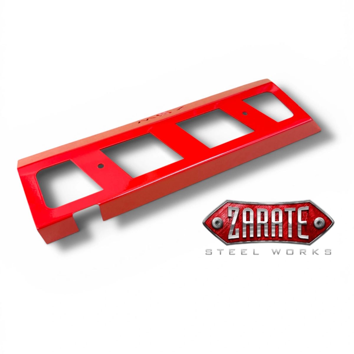 Zarate Steel Works 2020+ Polaris Slingshot Coil Pack Cover – Geo Design