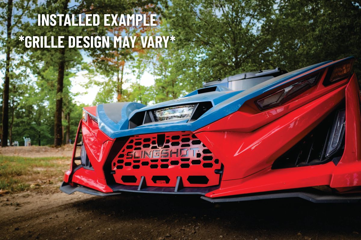 Zarate Steel Works 2025+ Polaris Slingshot Fang Front Grille