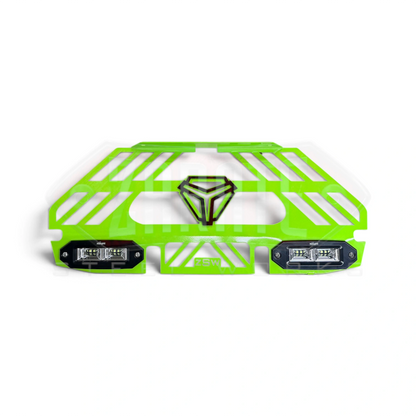 Zarate Steel Works 2025+ Polaris Slingshot Twin-Bar LED Front Grille