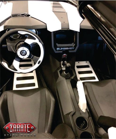 Zarate Steel Works Polaris Slingshot Floor Mats - Trio