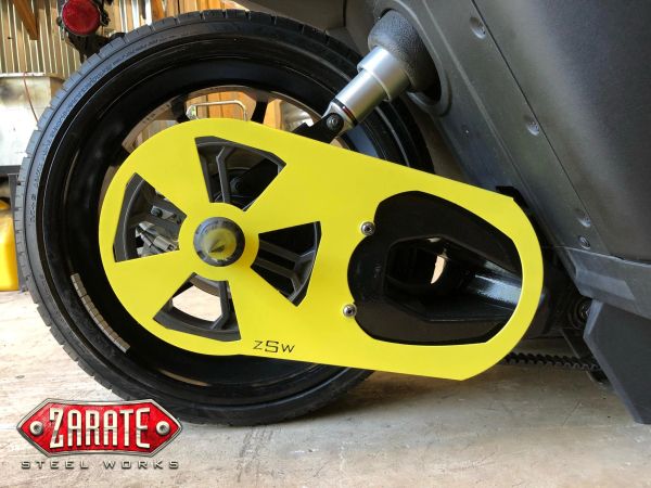 Zarate Steel Works Polaris Slingshot Belt Guard - Bio Spike