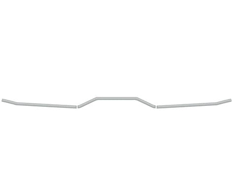 TUFSKINZ FRONT SPLITTER ACCENT TRIM [2015-2024]