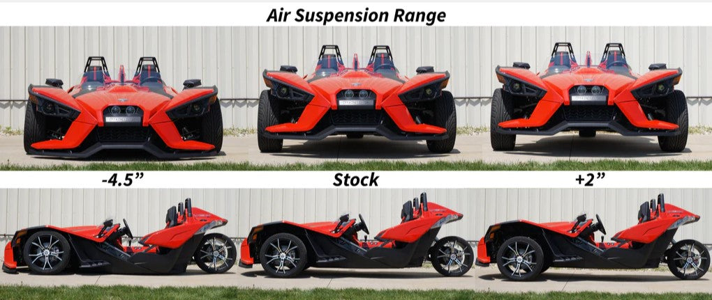 REV DYNAMICS - AIR SUSPENSION KIT FOR THE POLARIS SLINGSHOT