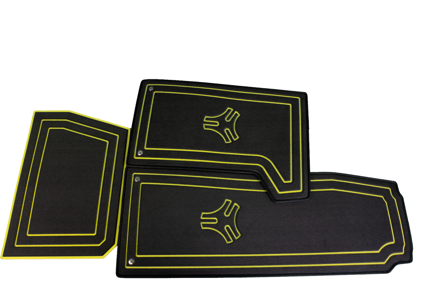 TWIST DYNAMICS 3-PIECE GEN 2 FLOOR MAT KIT FOR THE POLARIS SLINGSHOT (2015-2024)