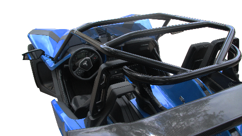 TWIST DYNAMICS GEN 3 CANVAS FRAME ROOF SYSTEM FOR THE POLARIS SLINGSHOT (2015-2024)