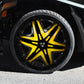 TWIST DYNAMICS VERSATILE MATADOR CHROME WHEEL SET 22" FOR THE POLARIS SLINGSHOT (2015-2021)