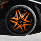 TWIST DYNAMICS VERSATILE MATADOR CHROME WHEEL SET 22" FOR THE POLARIS SLINGSHOT (2015-2021)