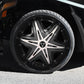 TWIST DYNAMICS VERSATILE MATADOR CHROME WHEEL SET 22" FOR THE POLARIS SLINGSHOT (2015-2021)