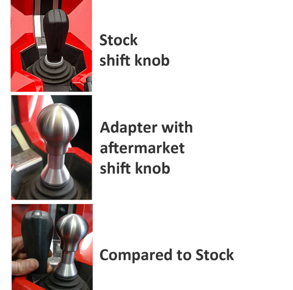 DDMWORKS SHIFT KNOB ADAPTOR FOR THE POLARIS SLINGSHOT