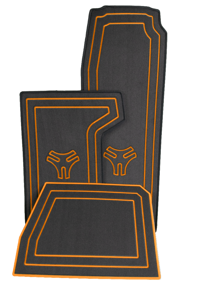 TWIST DYNAMICS 3-PIECE GEN 2 FLOOR MAT KIT FOR THE POLARIS SLINGSHOT (2015-2024)