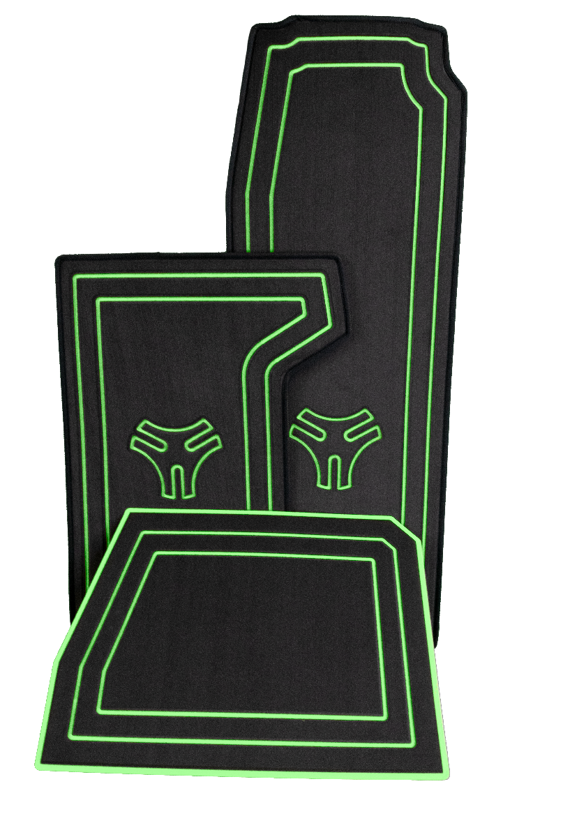 TWIST DYNAMICS 3-PIECE GEN 2 FLOOR MAT KIT FOR THE POLARIS SLINGSHOT (2015-2024)