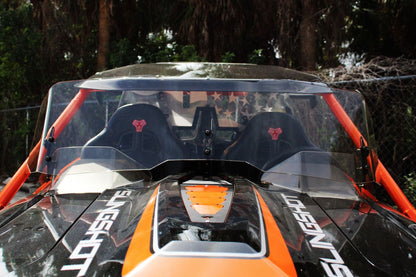 TWIST DYNAMICS 9" ADJUSTABLE BLADE WINDSHIELD SYSTEM FOR THE POLARIS SLINGSHOT (2015-2019)