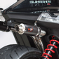 TWIST DYNAMICS WP DUAL EXHAUST 2.5" BOOSTED FOR THE POLARIS SLINGSHOT